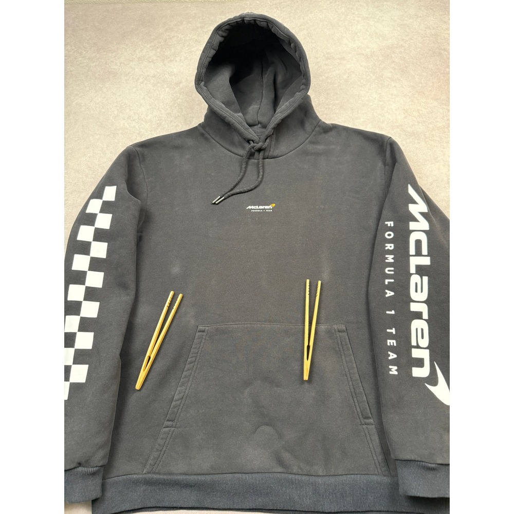 McLaren Formula 1 Team Castore Hoodie Mens XXL‎ Black F1 Racing Sweatshirt XXL - Picture 7 of 16